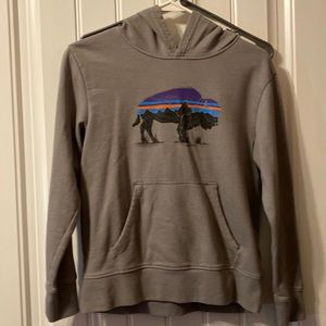 Boys size Large 10-12 Patagonia hoodie